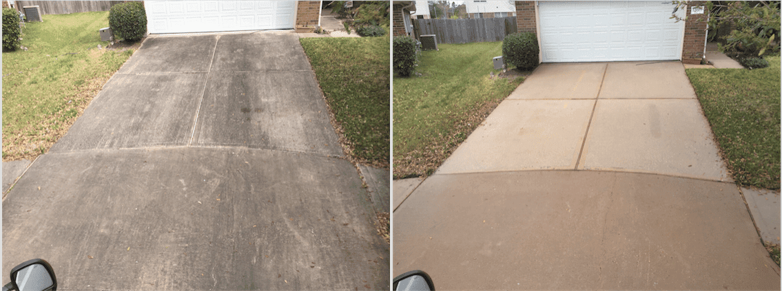 Pressure washing service